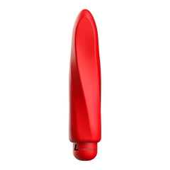 Luminous Myra Abs Bullet With Silicone Sleeve 10-Speeds Red