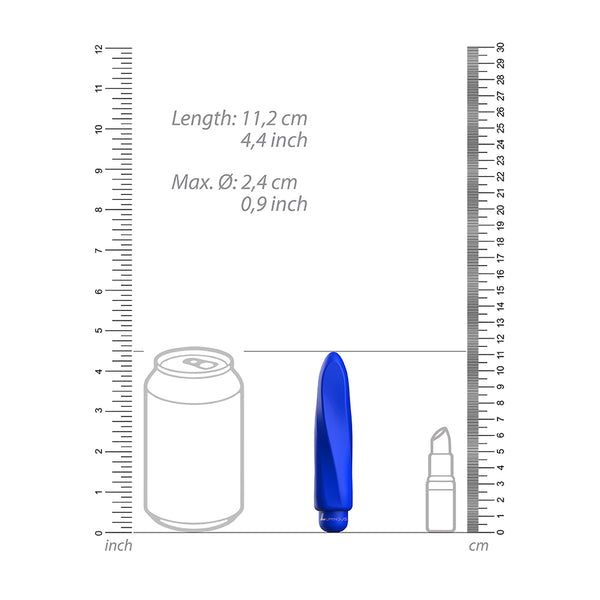 Luminous Myra Abs Bullet With Silicone Sleeve 10-Speeds Royal Blue