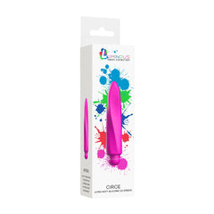 Luminous Myra Abs Bullet With Silicone Sleeve 10-Speeds Fuchsia