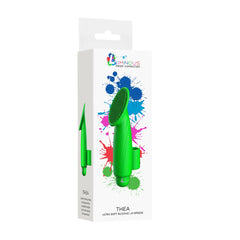 Luminous Thea Abs Bullet With Silicone Sleeve 10-Speeds Green