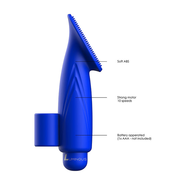 Luminous Thea Abs Bullet With Silicone Sleeve 10-Speeds Royal Blue