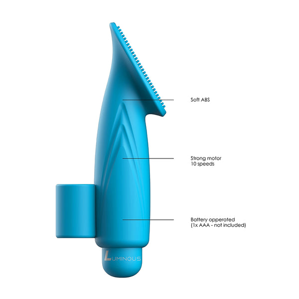 Luminous Thea Abs Bullet With Silicone Sleeve 10-Speeds Turquoise