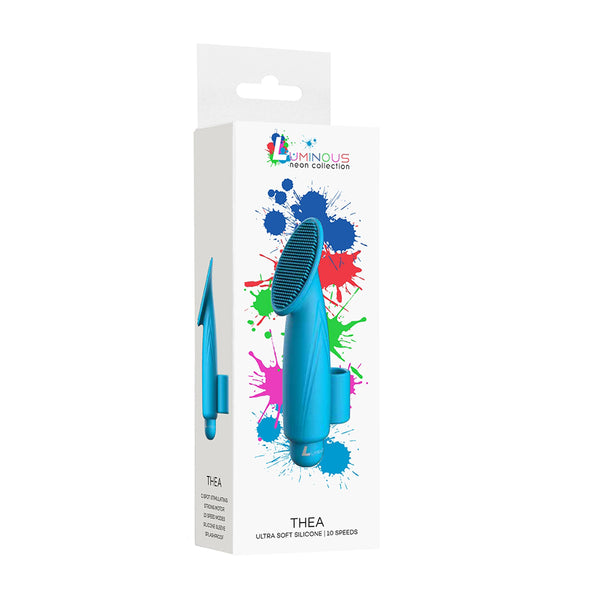 Luminous Thea Abs Bullet With Silicone Sleeve 10-Speeds Turquoise