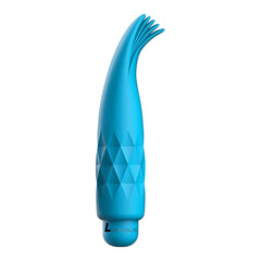 Luminous Zoe Abs Bullet With Silicone Sleeve 10-Speeds Turquoise