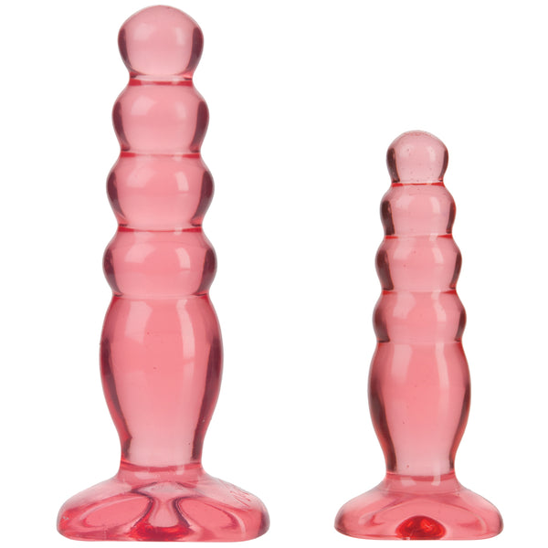Crystal Jellies - Anal Delight Trainer Kit Pink