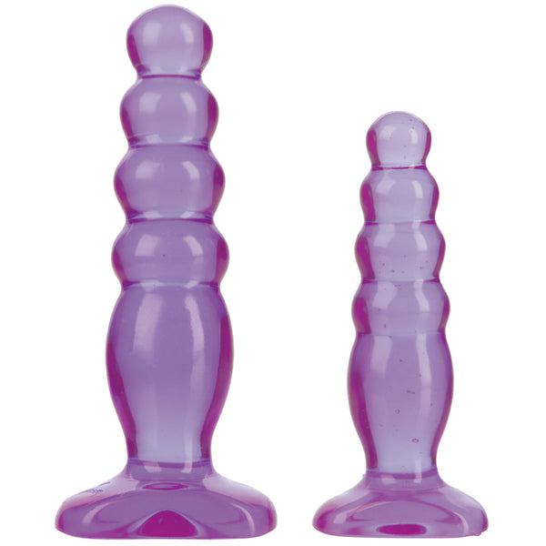 Crystal Jellies Anal Delight Trainer Kit Purple
