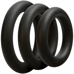 Optimale &ndash; 3 C-Ring Set &ndash; Thick Black