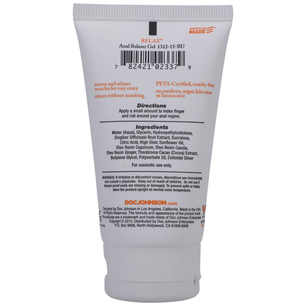 Relax - Anal Relaxer For Everyone 2 oz.