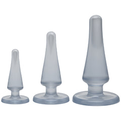 Crystal Jellies Anal Initiation Kit Clear