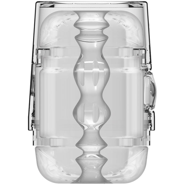 Main Squeeze Pop-Off Optix ULTRASKYN Compact Stroker Pussy & Ass Clear