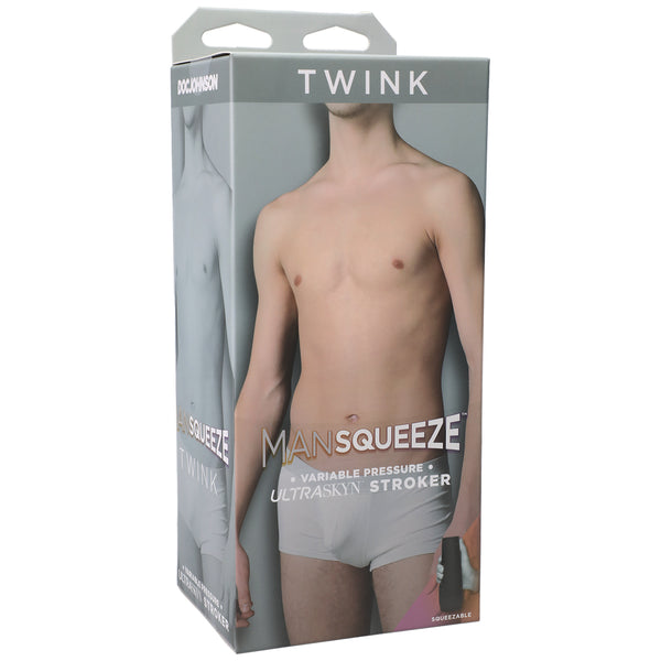 Man Squeeze Twink ULTRASKYN Stroker Ass Vanilla