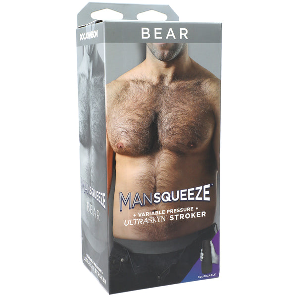 Man Squeeze Bear ULTRASKYN Stroker Ass Vanilla