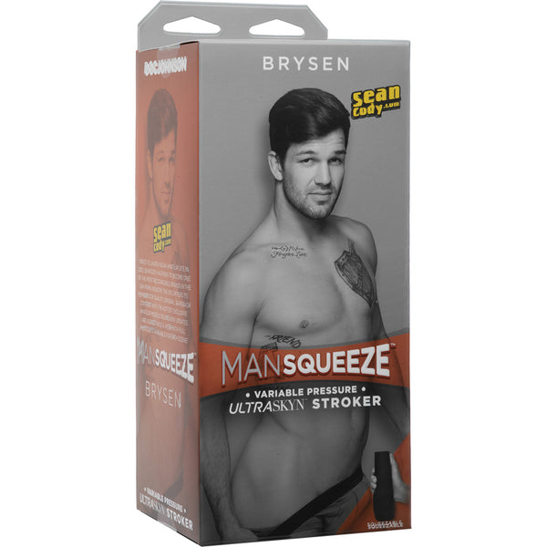 Man Squeeze Brysen Ultraskyn Stroker Ass