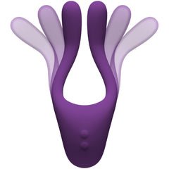 Tryst V2 Bendable Multi Erogenous Zone Massager With Remote Purple