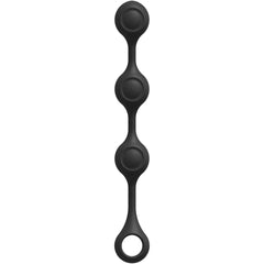 Kink Anal Essentials Weighted Silicone Anal Balls Black