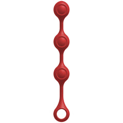 Kink Anal Essentials Weighted Silicone Anal Balls Red