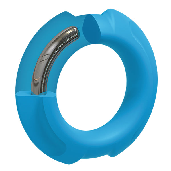 Optimale Flexisteel Soft Silicone With Inner Metal Core 35Mm Blue
