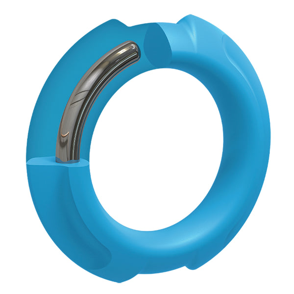 Optimale Flexisteel Soft Silicone With Inner Metal Core 43Mm Blue