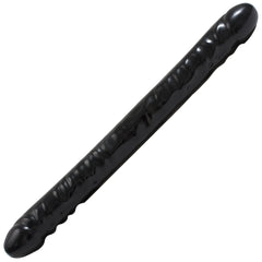 Double Header Dong - 18&quot; - Veined Black