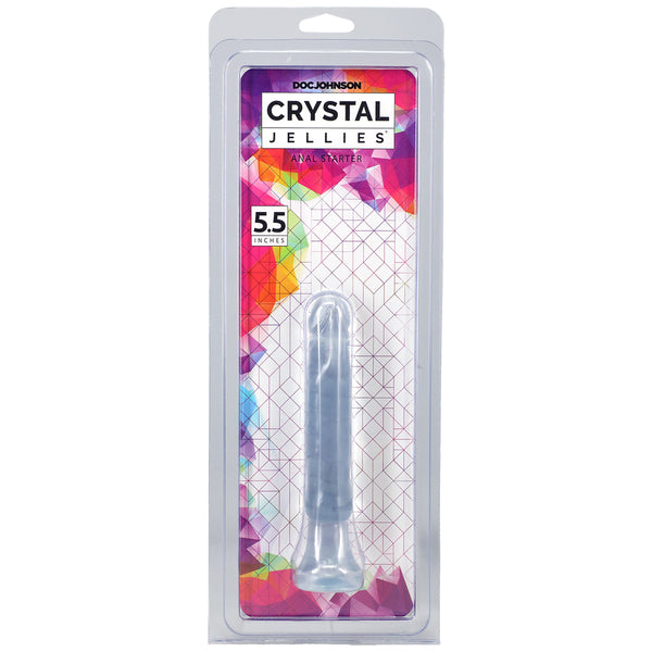 Crystal Jellies - Anal Delight - 5&quot; Clear