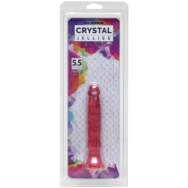 Crystal Jellies - Anal Delight - 5&quot; Pink