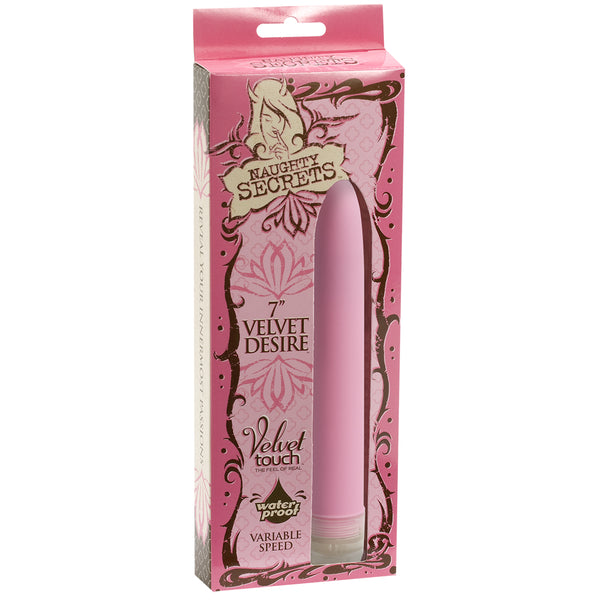 Naughty Secrets - 7&quot; Velvet Desire Pink