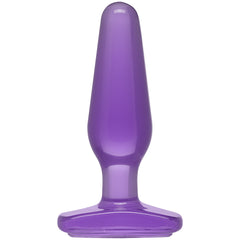 Crystal Jellies - Medium Butt Plug Purple