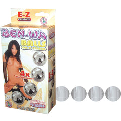Ben Wa Balls On A String Silver
