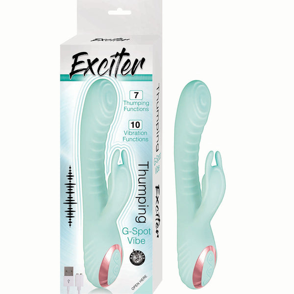 Exciter Thumping G Spot Vibe Aqua