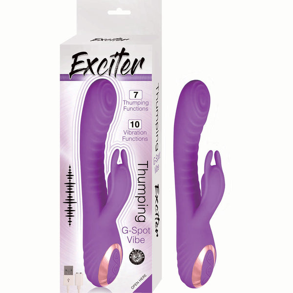 Exciter Thumping G Spot Vibe Purple