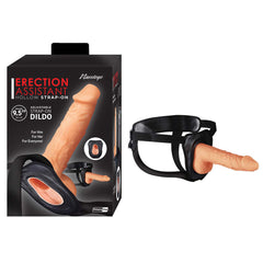 Erection Assistant Hollow Strap On 9.5&#39;&#39; White
