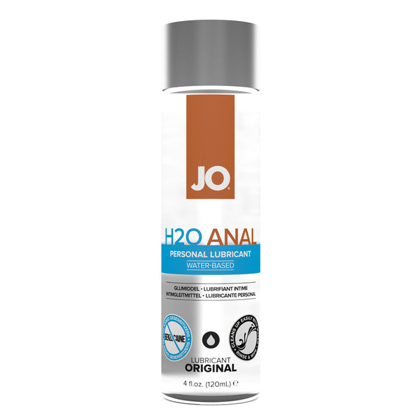 JO Anal H2O Lubricant Original 4 oz.