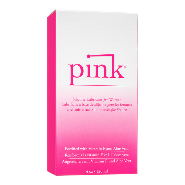 Pink Silicone Lubricant 4 oz. Boxed