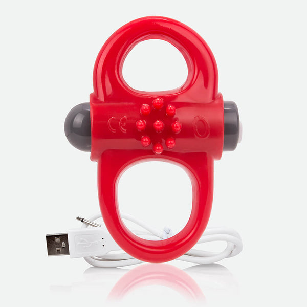 Charged Yoga Vooom Mini Vibe Red 1Ct