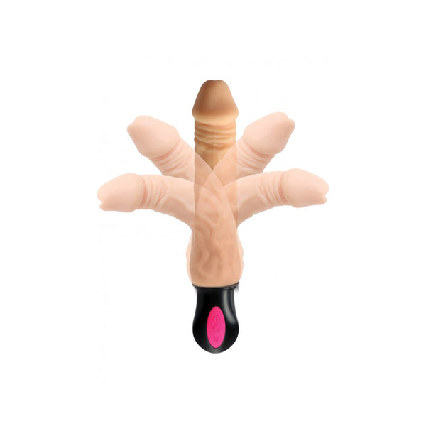 Skinsations Vibra-Flex Heat Seeker Dildo