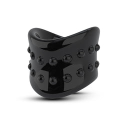 Stay Hard Beef Ball Stretcher 1.5&quot; Diameter Black