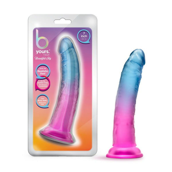 B Yours Beautiful Sky 7&quot; Dildo Sunset