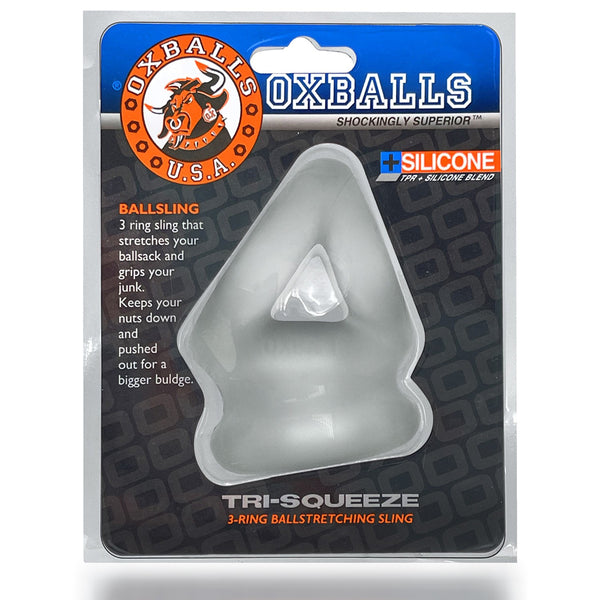 Tri-Squeeze Cocksling & Ballstretcher Clear Ice