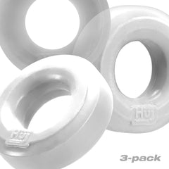 Huj3 C-Ring 3-Pack White Ice