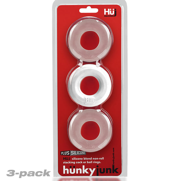 Huj3 C-Ring 3-Pack White Ice