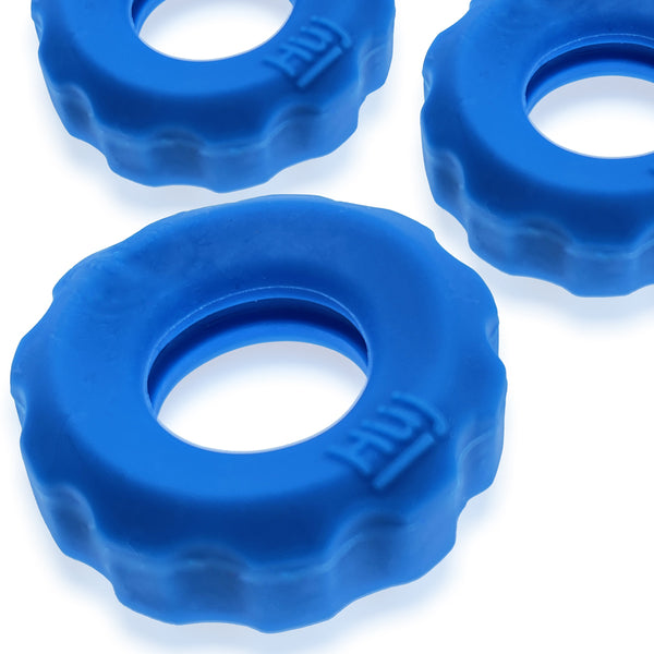 Super Huj 3-Pack Cockrings Teal Ice