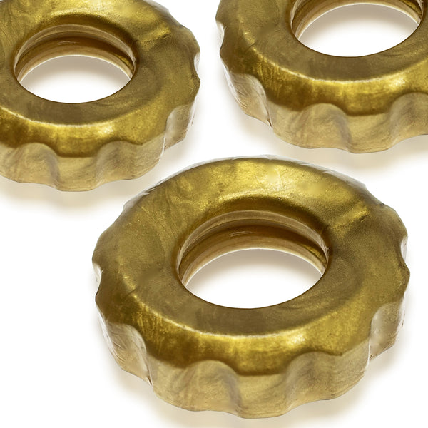 Super Huj 3-Pack Cockrings Bronze Metallic