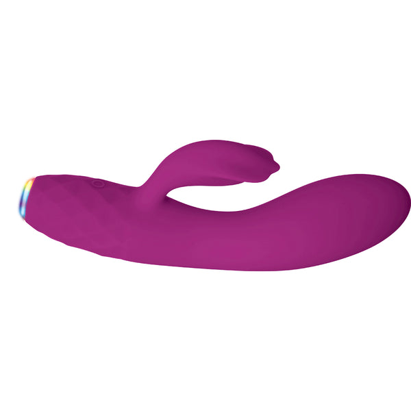 Glimmer Rechargeable Light Up Purple Vibrator