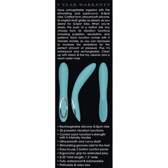 A&E G-Gasm Curve G-Spot Vibrator Green