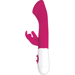 A&E Bunny Love Silicone G Pink Rabbit Vibrator