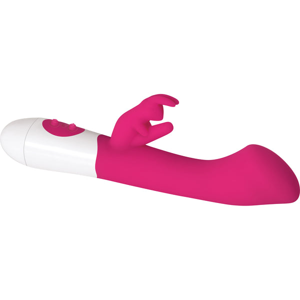 A&E Bunny Love Silicone G Pink Rabbit Vibrator