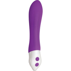Heroine Smooth Silicone Purple Vibrator