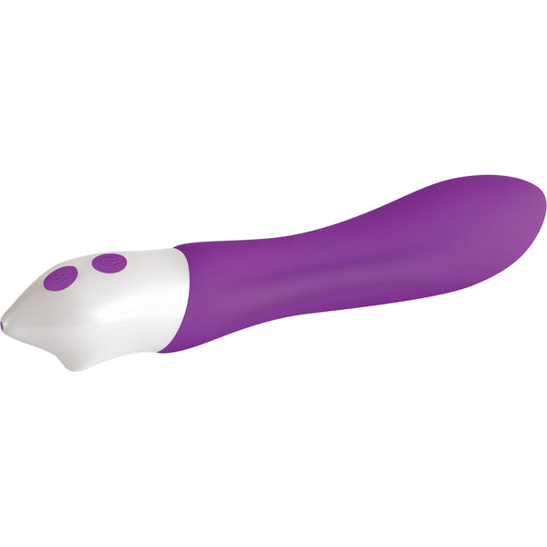 Heroine Smooth Silicone Purple Vibrator