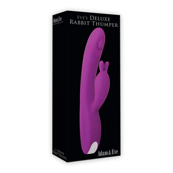 Eve&#39;s Deluxe Rabbit Thumper Vibrator Purple