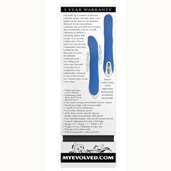 Tidal Wave Vibrator Blue